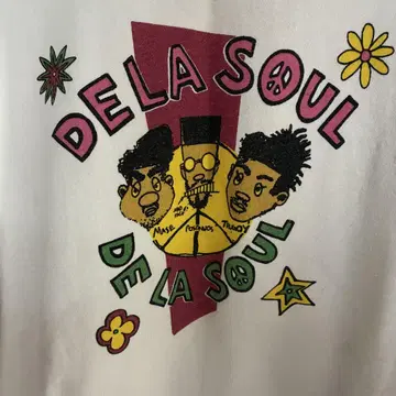 DE LA SOUL 그래픽 맨투맨