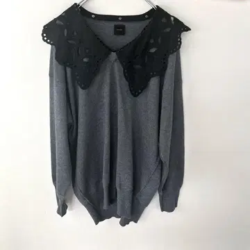 스픽 앤 스팬 Spick&Span 레이스 칼라 2WAY 풀오버