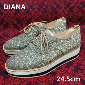 DIANA 통굽 반짝이 로퍼