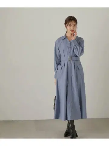 [ 새상품 ] 셔츠 원피스 PROPORTION BODY DRESSING