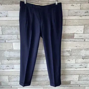 Rota 2 플리츠 울 팬츠 size48 봄/여름 아이템 이탈리아제