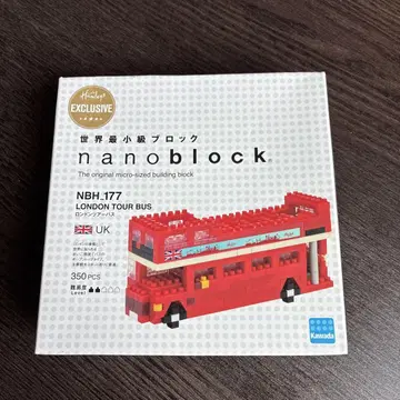 nanoblock NBH-177 런던 투어 버스 350 피스 블록