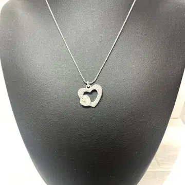 [ M9 ] 스와로브스키 하트형 스톤 펜던트 목걸이