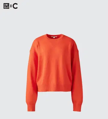 UNIQLO C 스무스 코튼 크루넥 스웨터 XL