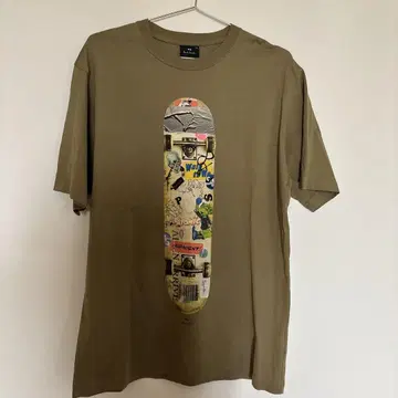 Paul Smith 스케이트보드 프린트 T셔츠 XXL