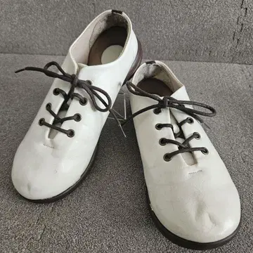 Re:getA 리게타 레이스업 슈즈 R-071b 화이트 가죽 M