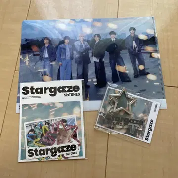 SixTONES Stargaze CD 특전 세트