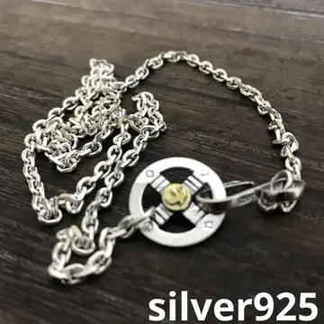 [silver925] 이글 후크 금 메탈 부착 휠 체인