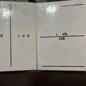 IVE 앨범 IVE'IVE 2형태 미개봉 새상품