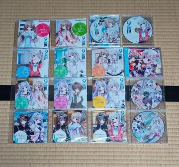 미개봉 9-nine- 드라마 CD 전 16매 세트
