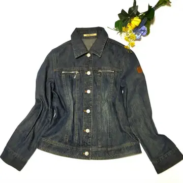 MCM 지퍼 포켓 데님 자켓 G