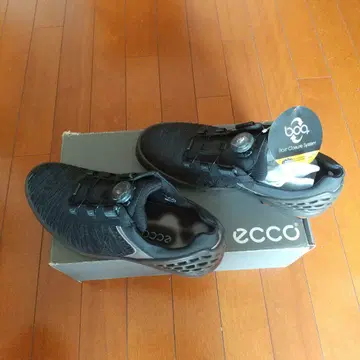 ECCO 골프화 블랙 Boa 시스템 41(26cm)