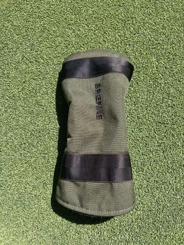 브리핑 BRIEFING 드라이버 골프헤드커버 그린 블랙