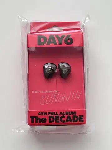 미개봉 새상품 DAY6 The DECADE 이어폰 SUNGJIN