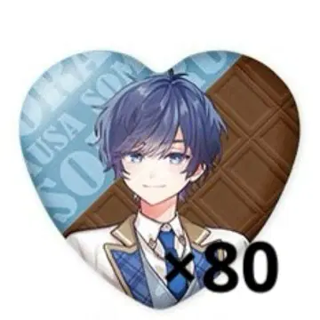 소라루 발렌타인 캔뱃지 턱시도