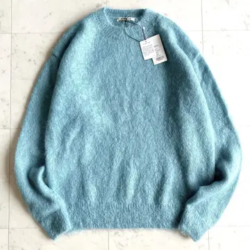 AURALEE BRUSHED SUPER KID MOHAIR KNIT