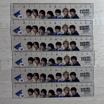 나니와단시 눈금자 6개 세트