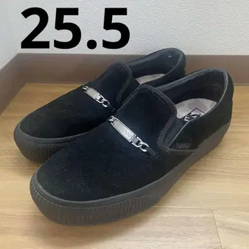 Vans 소프넷 콜라보 블랙 슬립온 25.5