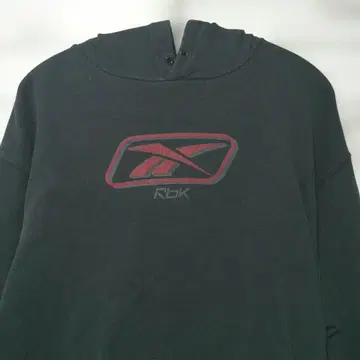 Reebok 로고 후드티 블랙 리복 USA 구제 의류