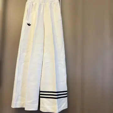 adidas 스트라이프 화이트 팬츠
