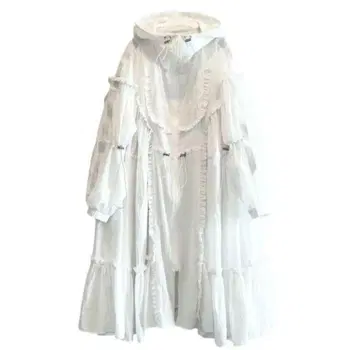 HEIHEI 나일론 후디 원피스