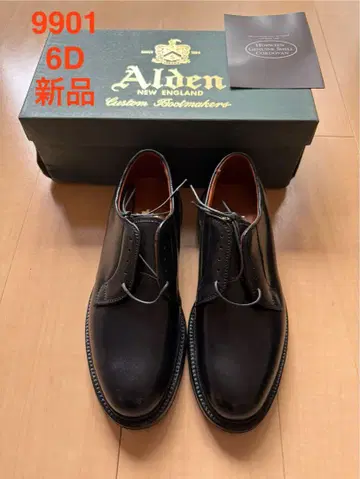 Alden 9901 알든 미사용 새상품 코도반 블랙 6D