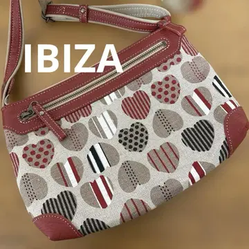 IBIZA 이비사 숄더백 린넨 x 가죽