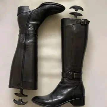 긴자 요시노야 롱 부츠 23cm 블랙 새상품급