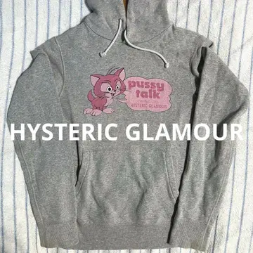 [멋진 디자인] 90's HYSTERIC GLAMOUR 고양이 후드티