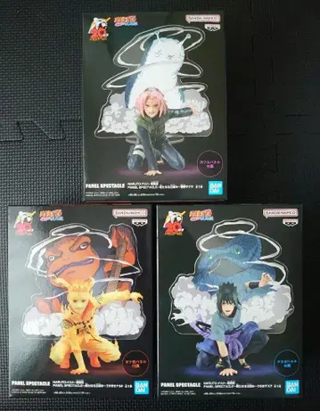 NARUTO 새로운 삼두마 피규어 세트