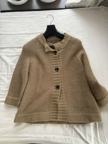 field/dream 베이지 긴팔 가디건 M