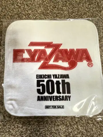 새상품 E.YAZAWA 50th ANNIVERSARY 미니 타월