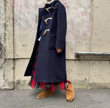 beams boy 더플 코트 네이비