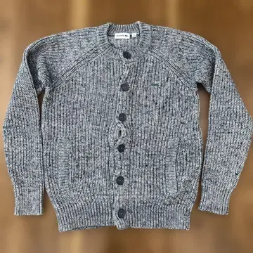 새상품급 LACOSTE 니트 가디건 M 인디고