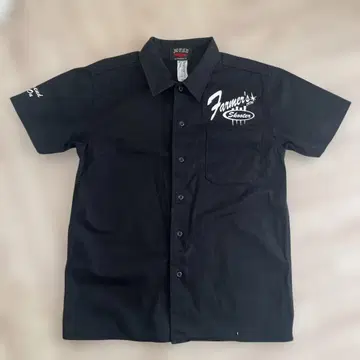FARMER'S CO. 블랙 워크 셔츠 S