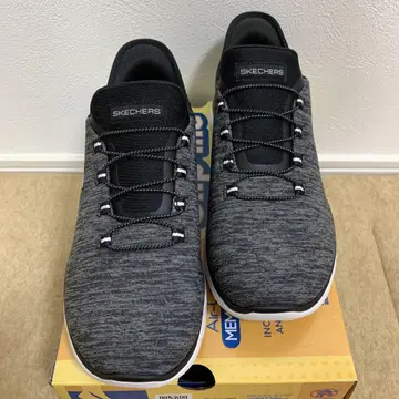 SKECHERS 서밋-대즐링 헤이즈 BLACK/WHITE 25.0cm