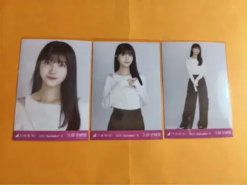 쿠보 시오리 노기자카46 어깨 트임 상의 랜덤 브로마이드 3종 컴프