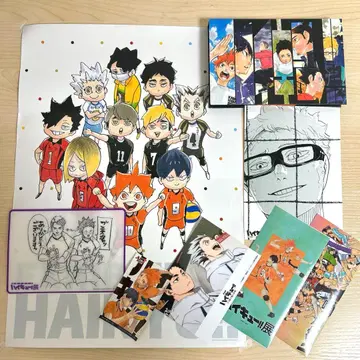 [ 가격 인하 ] 하이큐 전 굿즈 묶음 판매 포스터 스티커