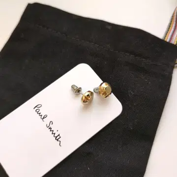 폴 스미스 골드 스테인리스 귀걸이