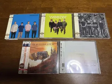 Weezer CD 5장 세트 / 위저 컨디션 최상