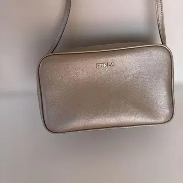 FURLA 훌라 더블 지퍼 숄더백 그레이지