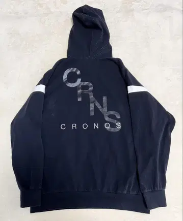 크로노스 CRONOS 후드티 맨투맨 트레이닝복 L 사이즈 블랙