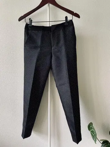 [새상품급] BALLSEY 네이비 도트 무늬 팬츠 34