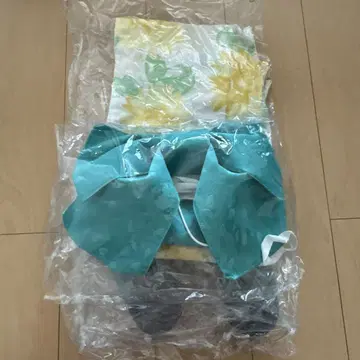 꽃무늬 유카타 조리 세트