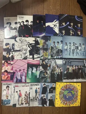 SixTONES 싱글 묶음 판매 21장 세트 덤 포함