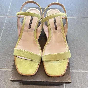 PELLICO SUNNY / 샌들 그린 계열 낮은 힐 편안한 착화감