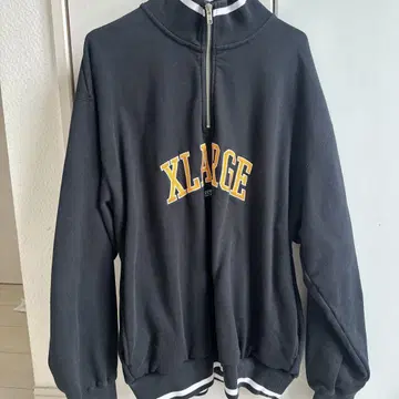 XLARGE 집업 하이넥 맨투맨
