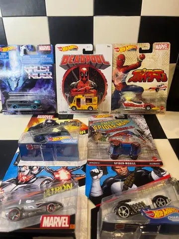 핫휠 marvel 7종 세트