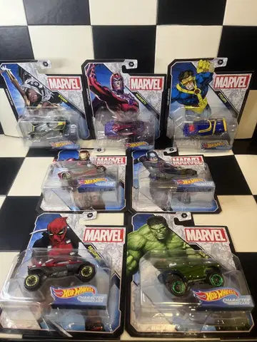 핫휠 Marvel 7종 컴플리트 세트