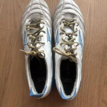 Mizuno 축구화 일본제 화이트/블루